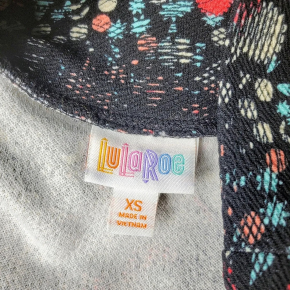 LuLaRoe Black Cassie Skirt Size XS - Picture 3 of 9